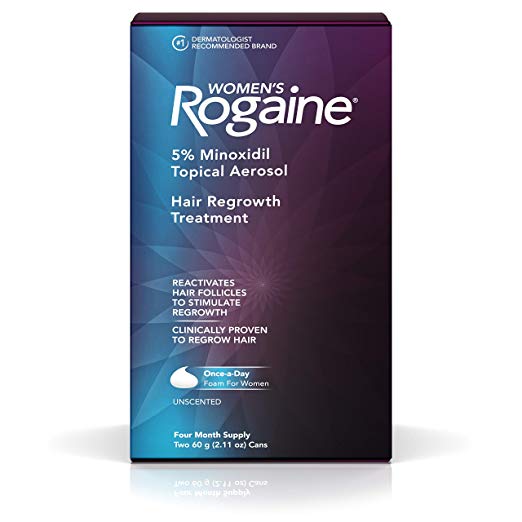 This image has an empty alt attribute; its file name is rogaine-women-foam_.jpg